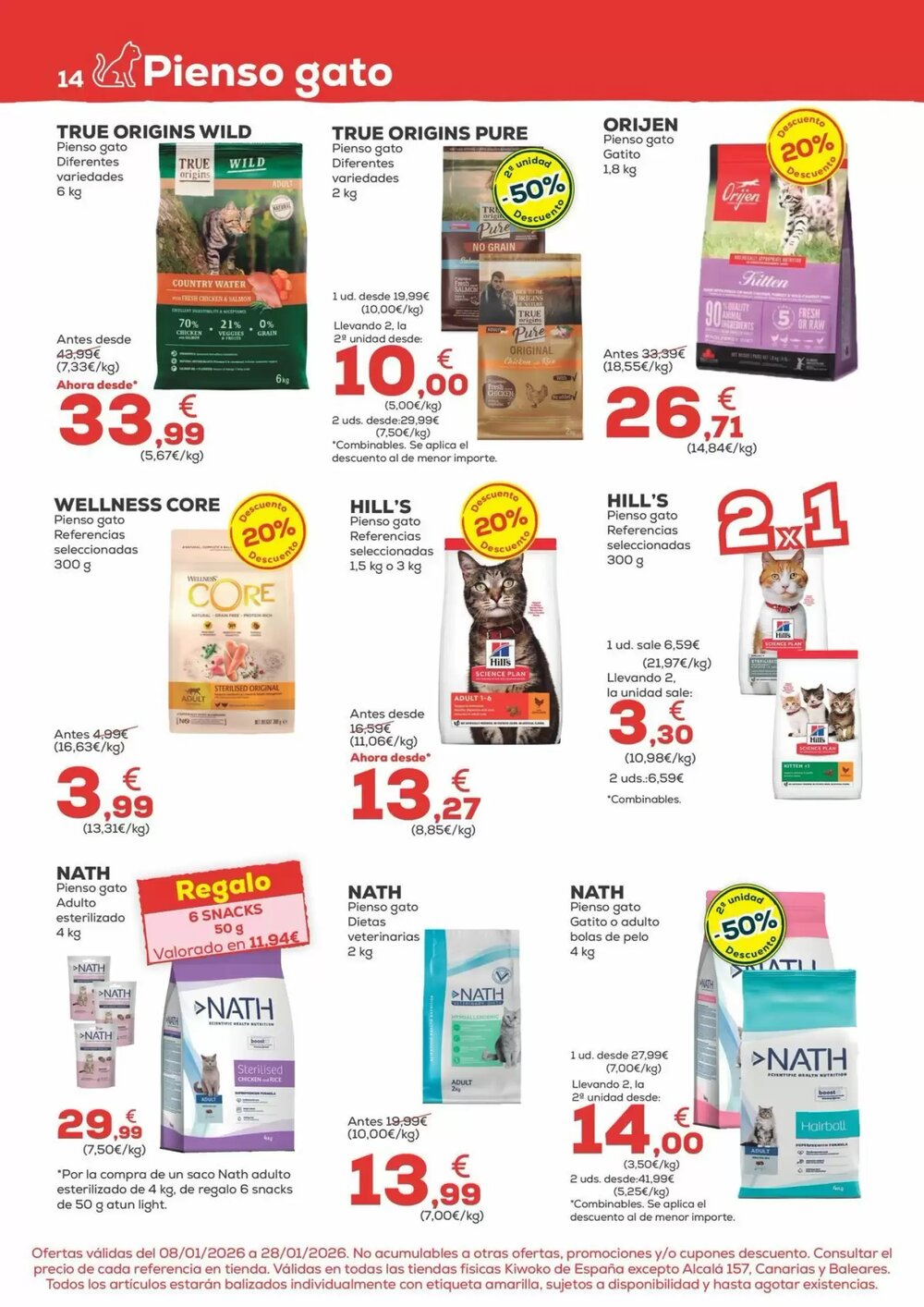 Folleto promocional de Kiwoko válido desde el 08/01/2026 - Página 14.