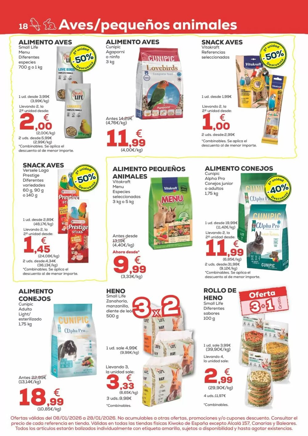 Folleto promocional de Kiwoko válido desde el 08/01/2026 - Página 18.