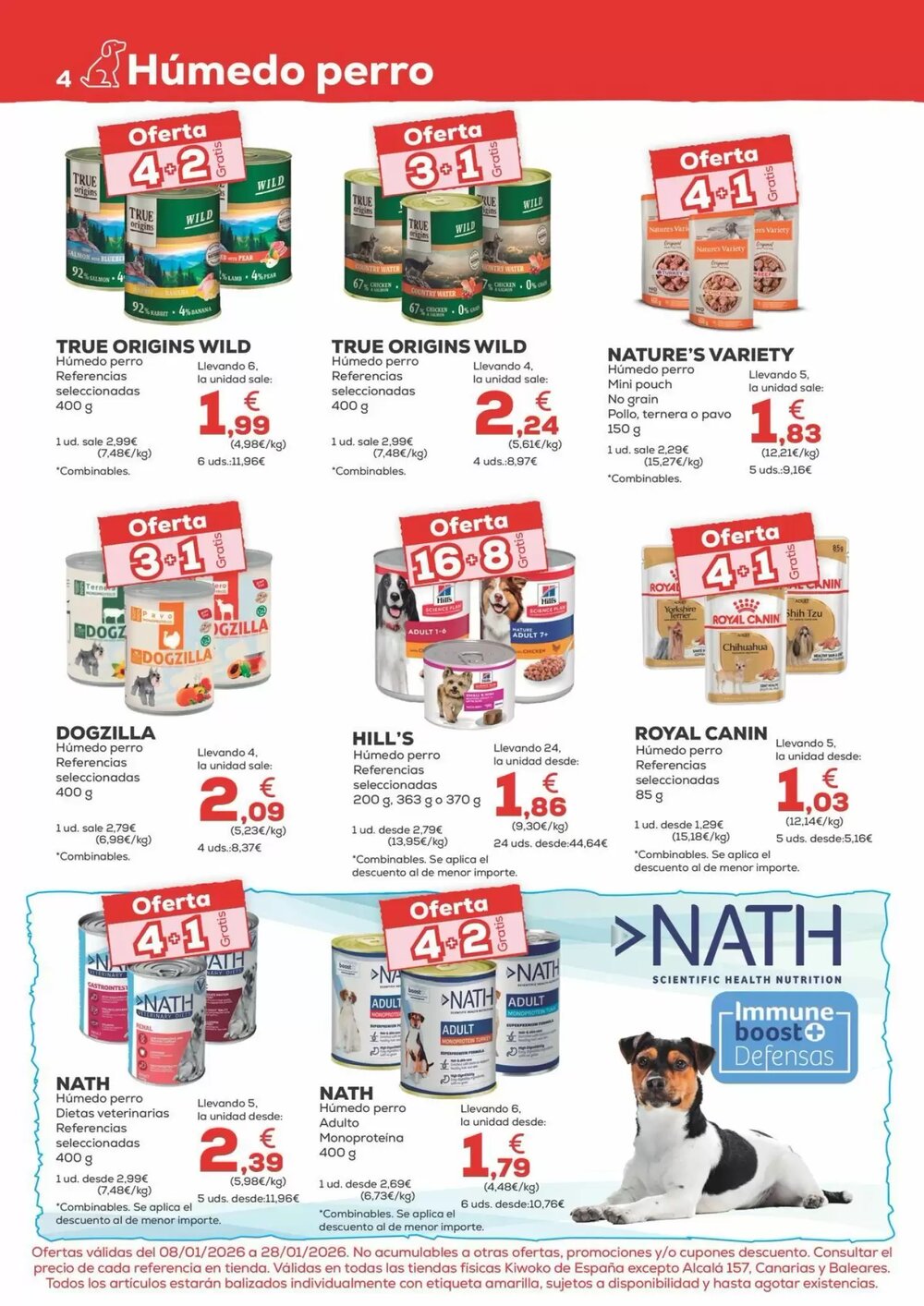 Folleto promocional de Kiwoko válido desde el 08/01/2026 - Página 4.