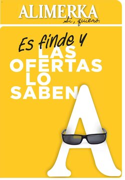 Folleto promocional de Alimerka válido desde el 08/01/2026