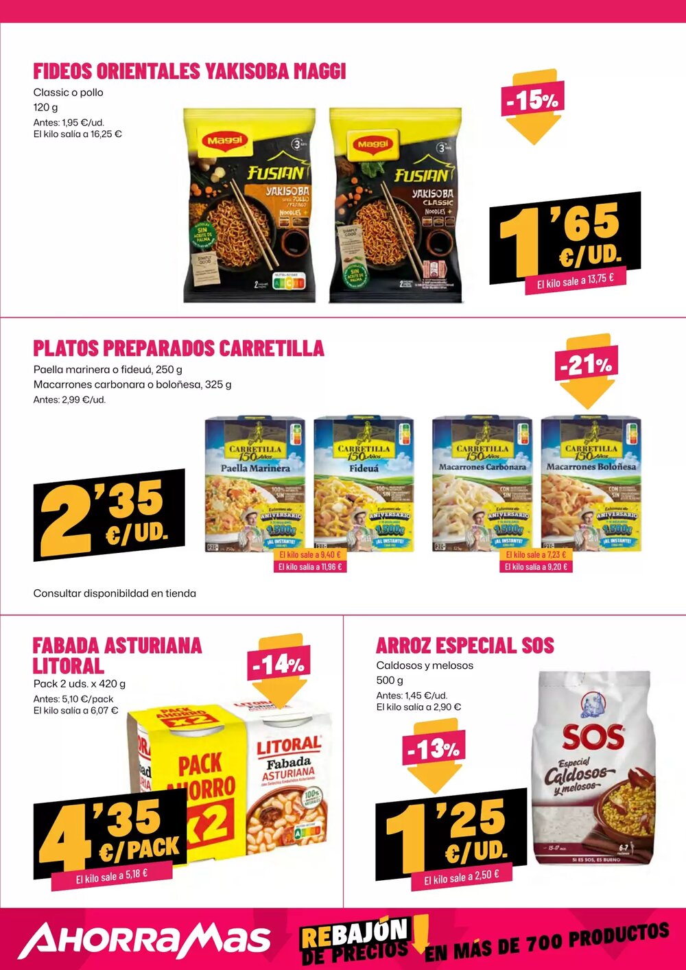 Folleto promocional de AhorraMas válido desde el 08/01/2026 - Página 11.