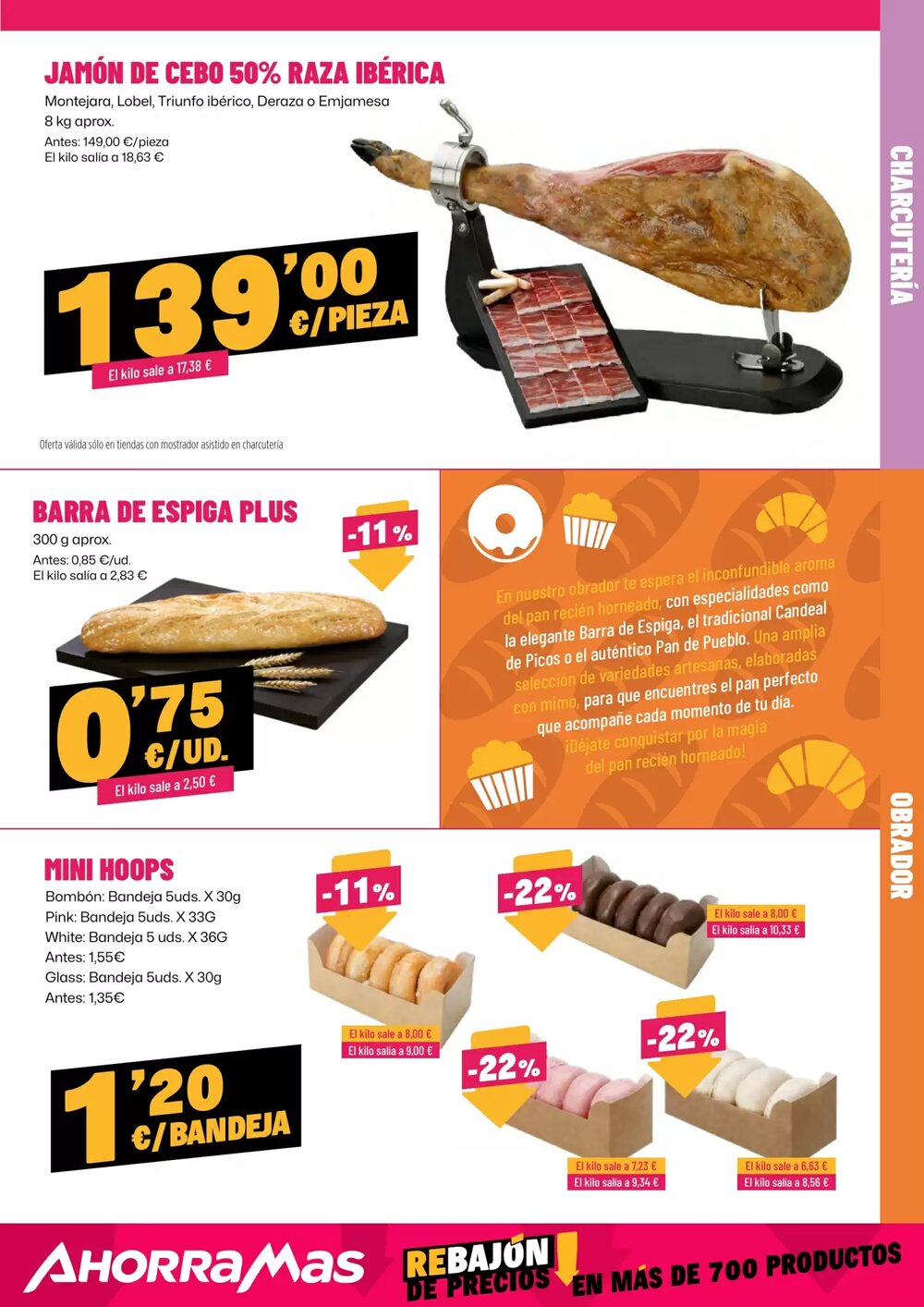 Folleto promocional de AhorraMas válido desde el 08/01/2026 - Página 9.