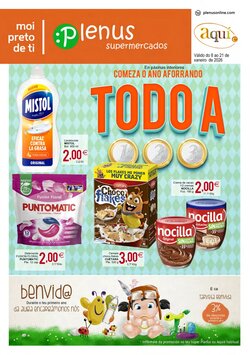 Folleto promocional de Supermercados Aquí válido desde el 08/01/2026 - Página 1.
