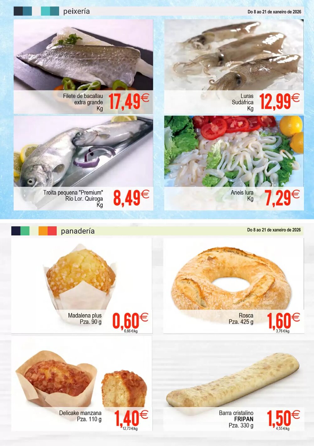 Folleto promocional de Supermercados Aquí válido desde el 08/01/2026 - Página 3.