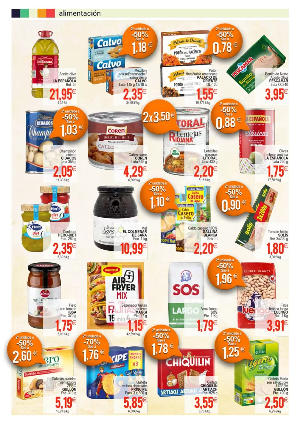 Folleto promocional de Supermercados Aquí válido desde el 08/01/2026 - Página 8.
