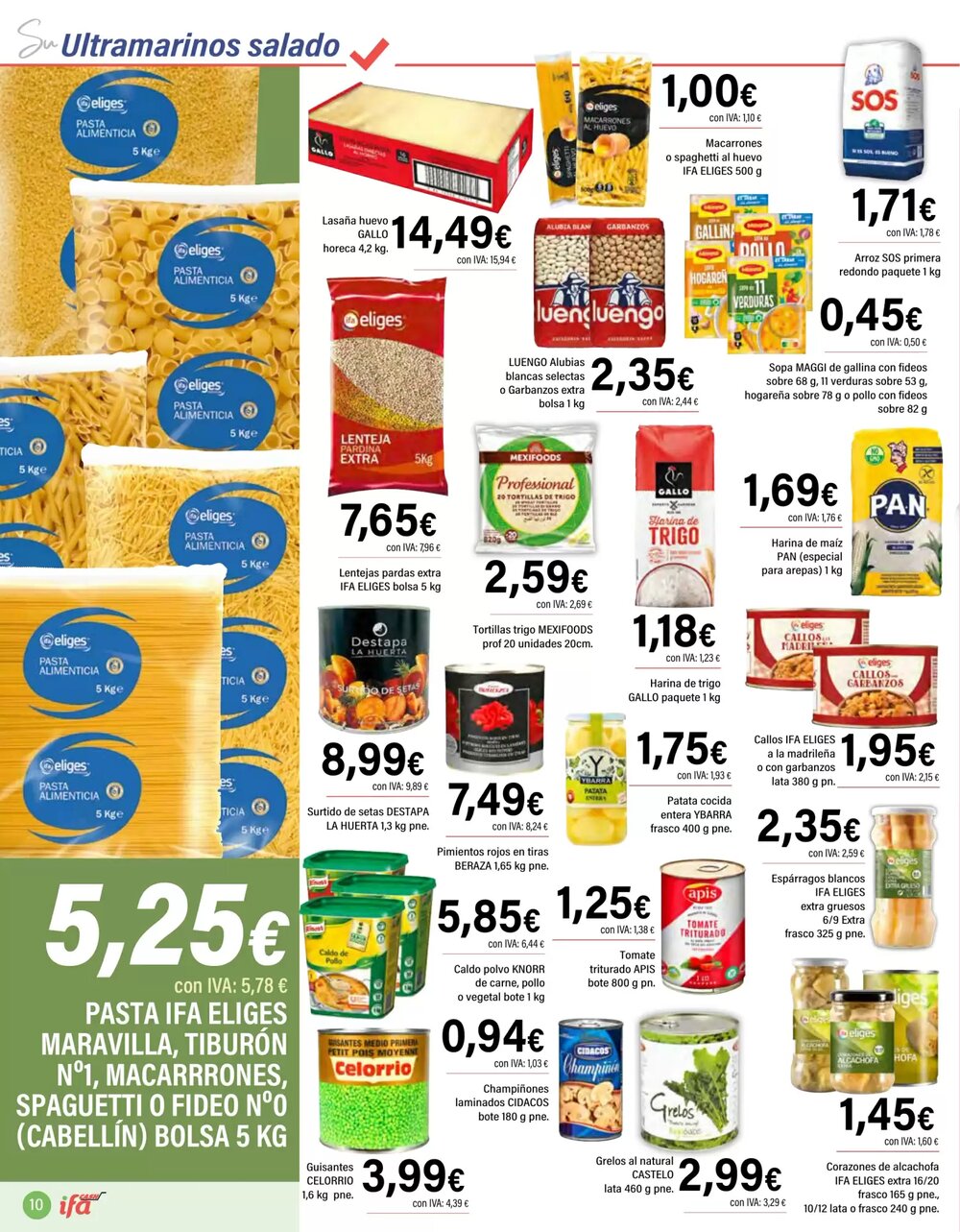 Folleto promocional de Cash Ifa válido desde el 08/01/2026 - Página 10.