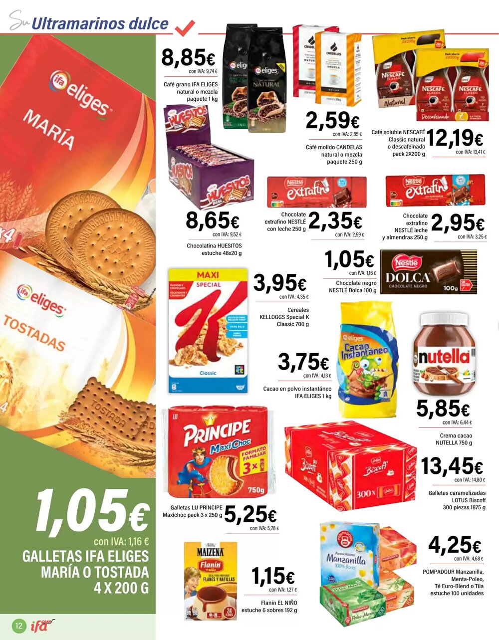 Folleto promocional de Cash Ifa válido desde el 08/01/2026 - Página 12.