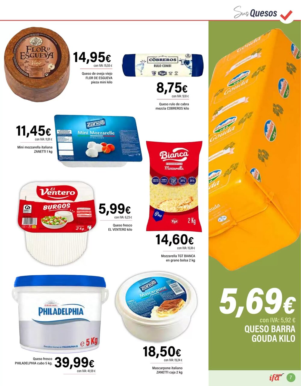 Folleto promocional de Cash Ifa válido desde el 08/01/2026 - Página 7.