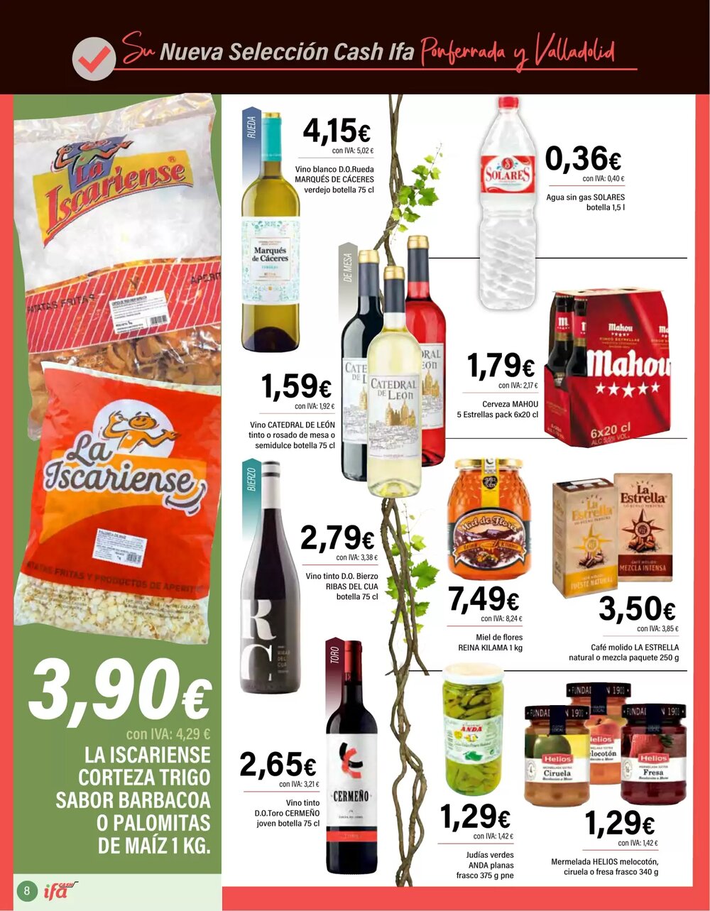 Folleto promocional de Cash Ifa válido desde el 08/01/2026 - Página 8.