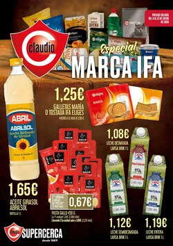 Folleto promocional de Claudio válido desde el 08/01/2026 - Página 1.