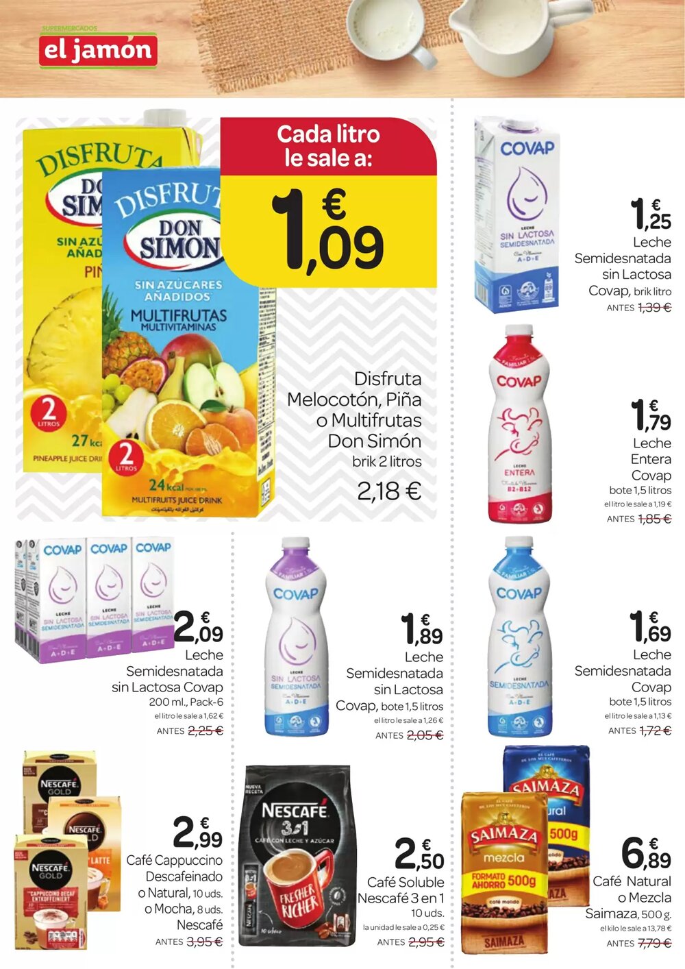 Folleto promocional de Supermercados El Jamón válido desde el 08/01/2026 - Página 12.
