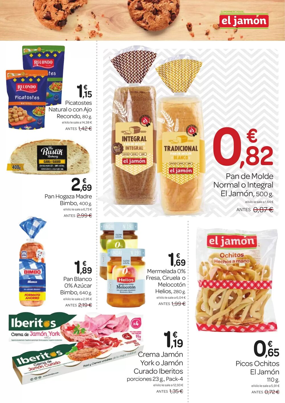 Folleto promocional de Supermercados El Jamón válido desde el 08/01/2026 - Página 15.