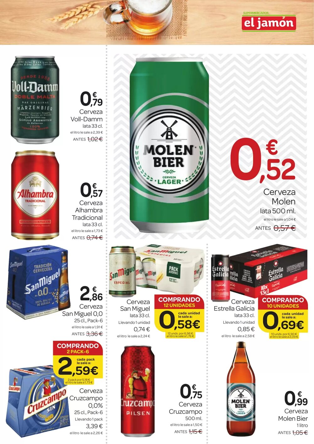 Folleto promocional de Supermercados El Jamón válido desde el 08/01/2026 - Página 23.