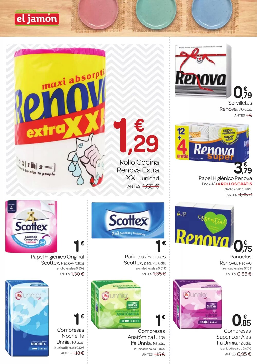 Folleto promocional de Supermercados El Jamón válido desde el 08/01/2026 - Página 28.