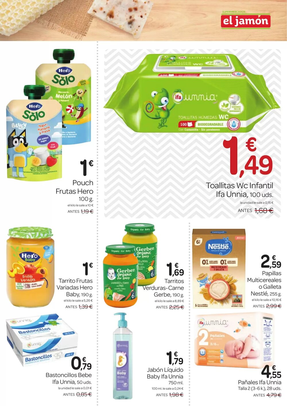 Folleto promocional de Supermercados El Jamón válido desde el 08/01/2026 - Página 31.