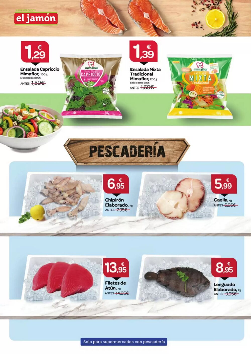 Folleto promocional de Supermercados El Jamón válido desde el 08/01/2026 - Página 4.