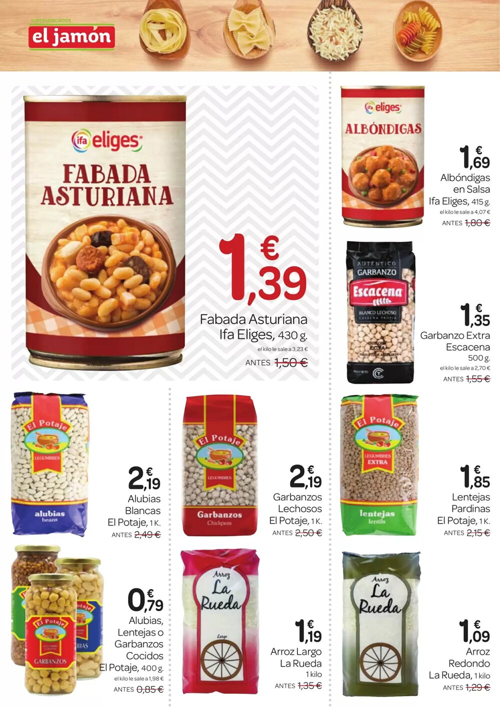 Folleto promocional de Supermercados El Jamón válido desde el 08/01/2026 - Página 6.