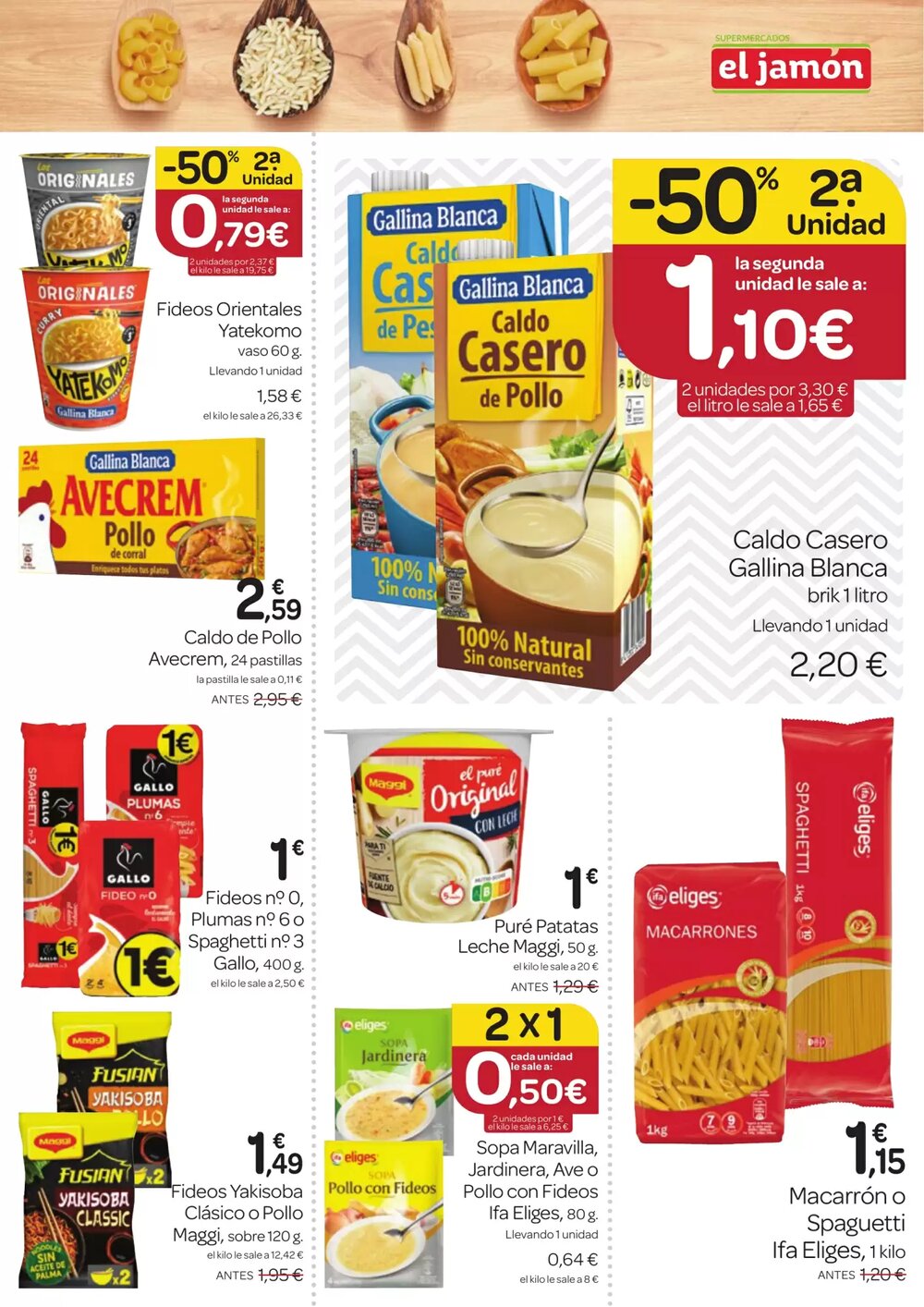 Folleto promocional de Supermercados El Jamón válido desde el 08/01/2026 - Página 7.