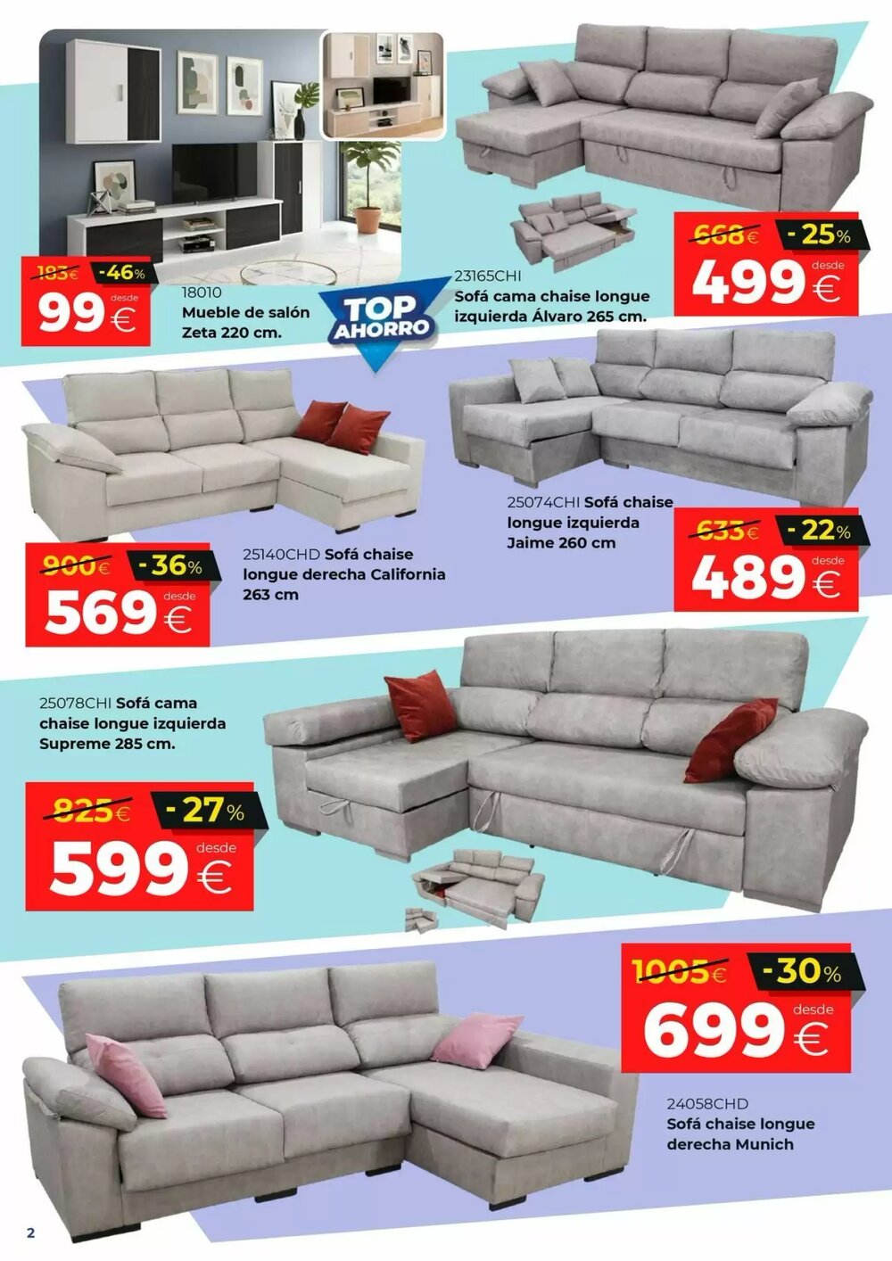 Folleto promocional de Ahorro Total válido desde el 08/01/2026 - Página 2.