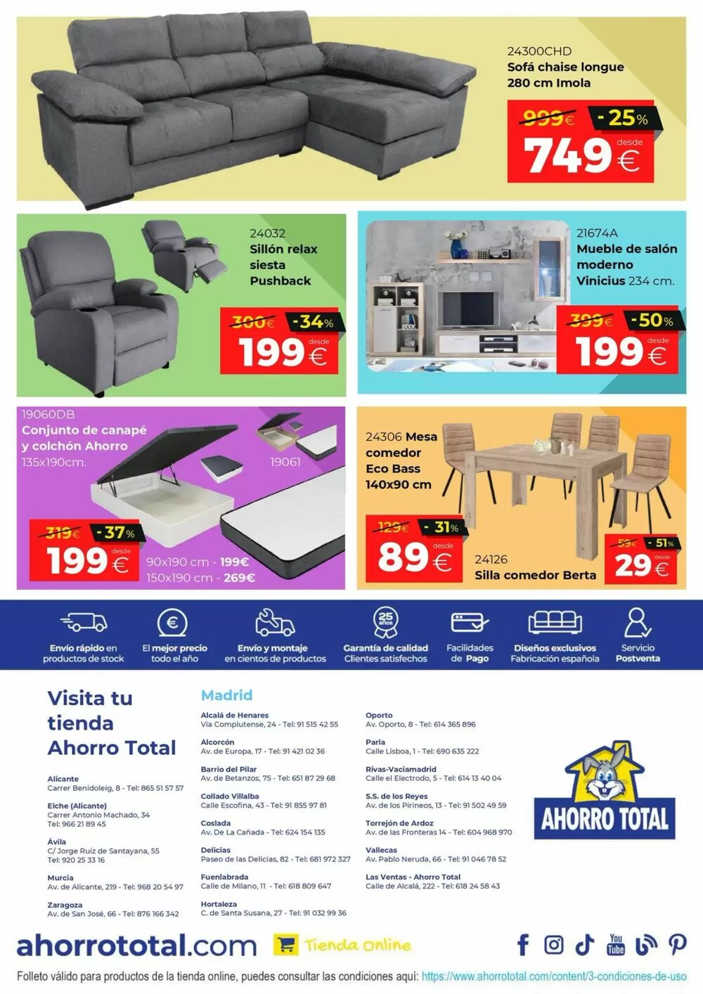 Folleto promocional de Ahorro Total válido desde el 08/01/2026 - Página 8.