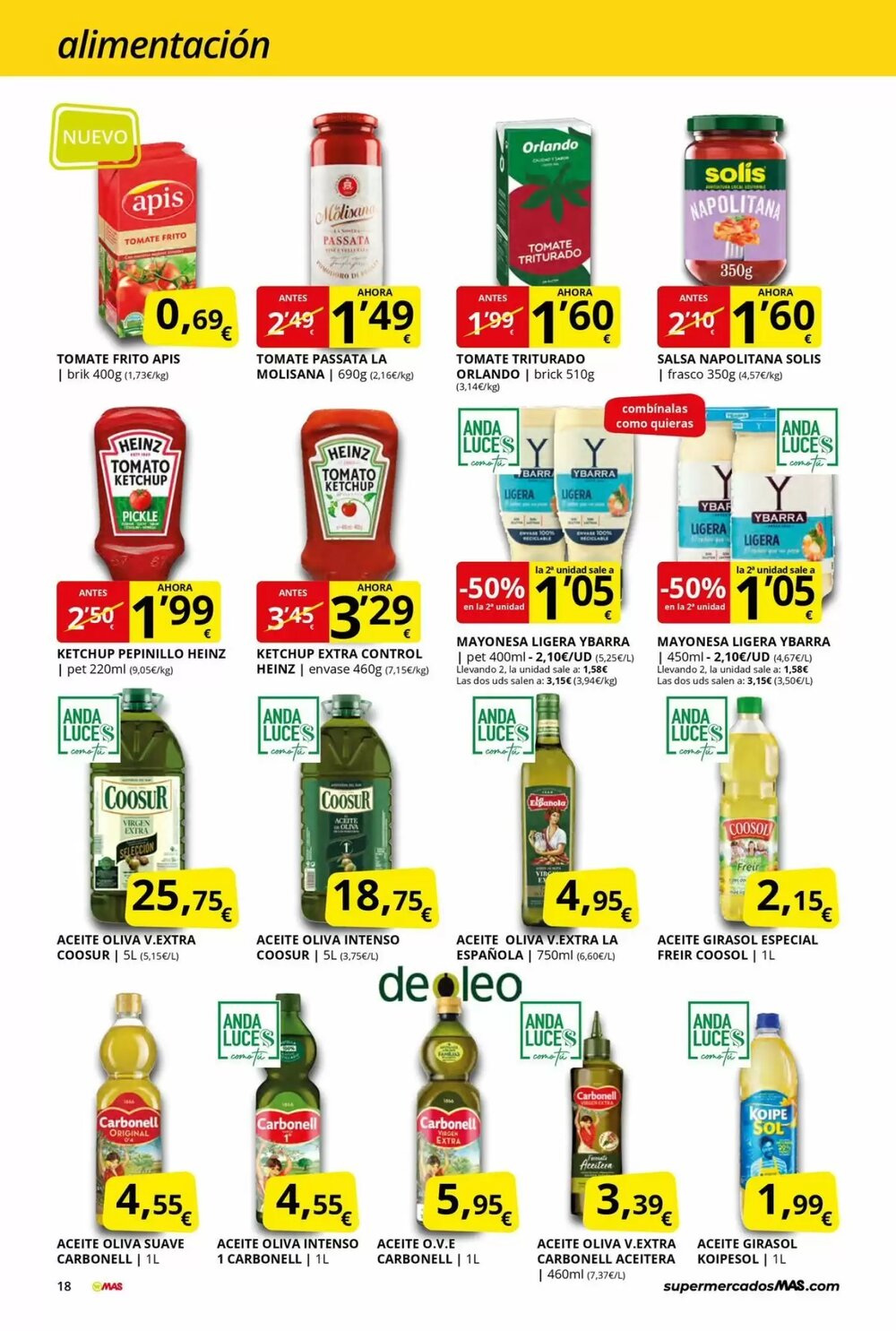 Folleto promocional de MAS válido desde el 08/01/2026 - Página 18.