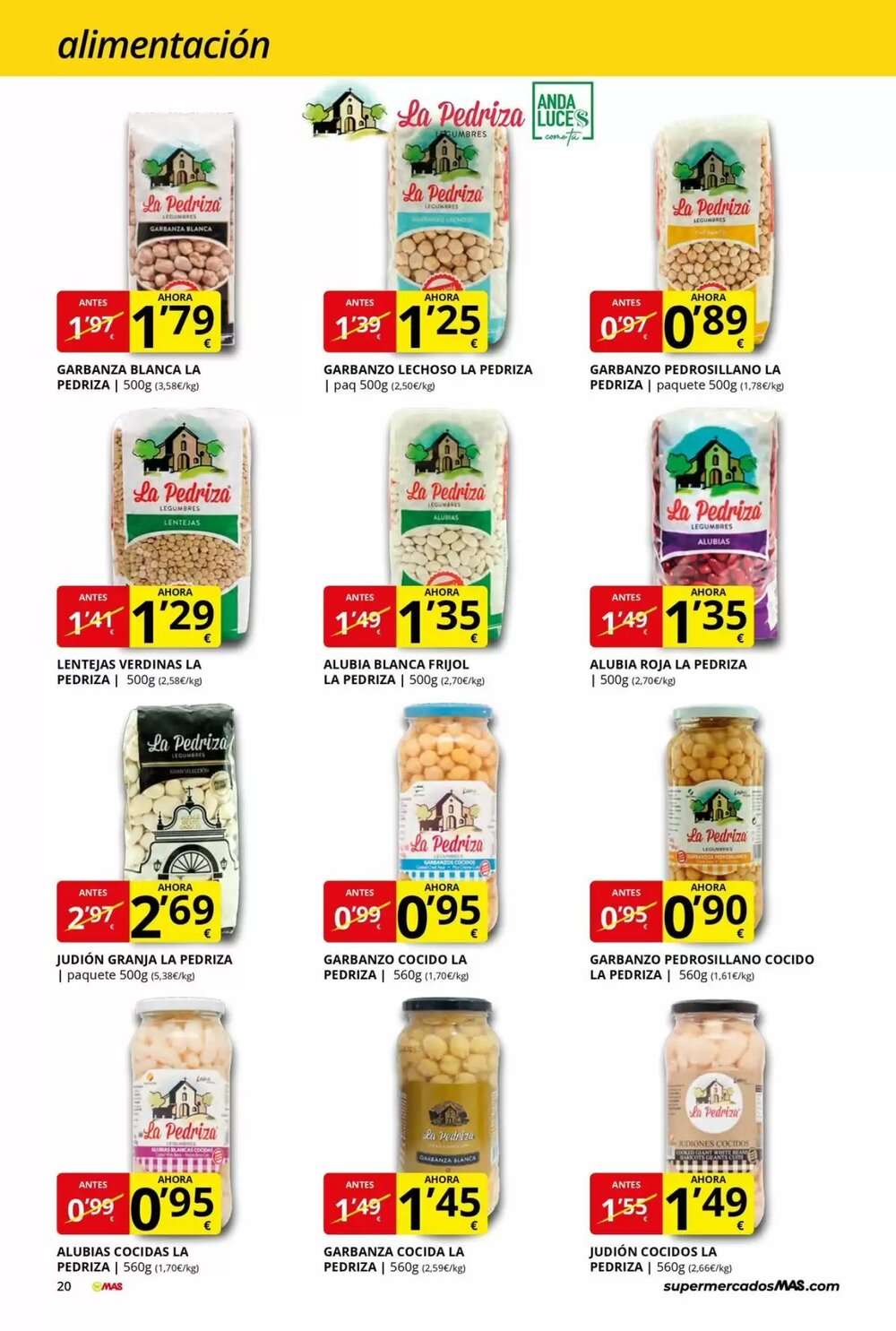 Folleto promocional de MAS válido desde el 08/01/2026 - Página 20.