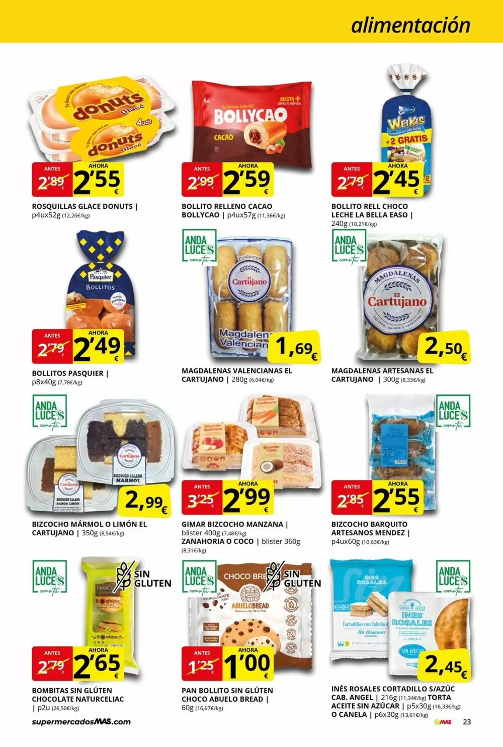 Folleto promocional de MAS válido desde el 08/01/2026 - Página 23.