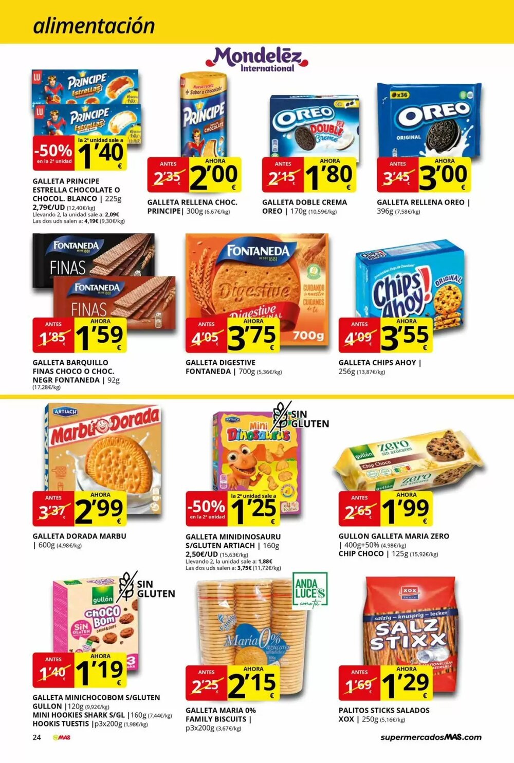 Folleto promocional de MAS válido desde el 08/01/2026 - Página 24.