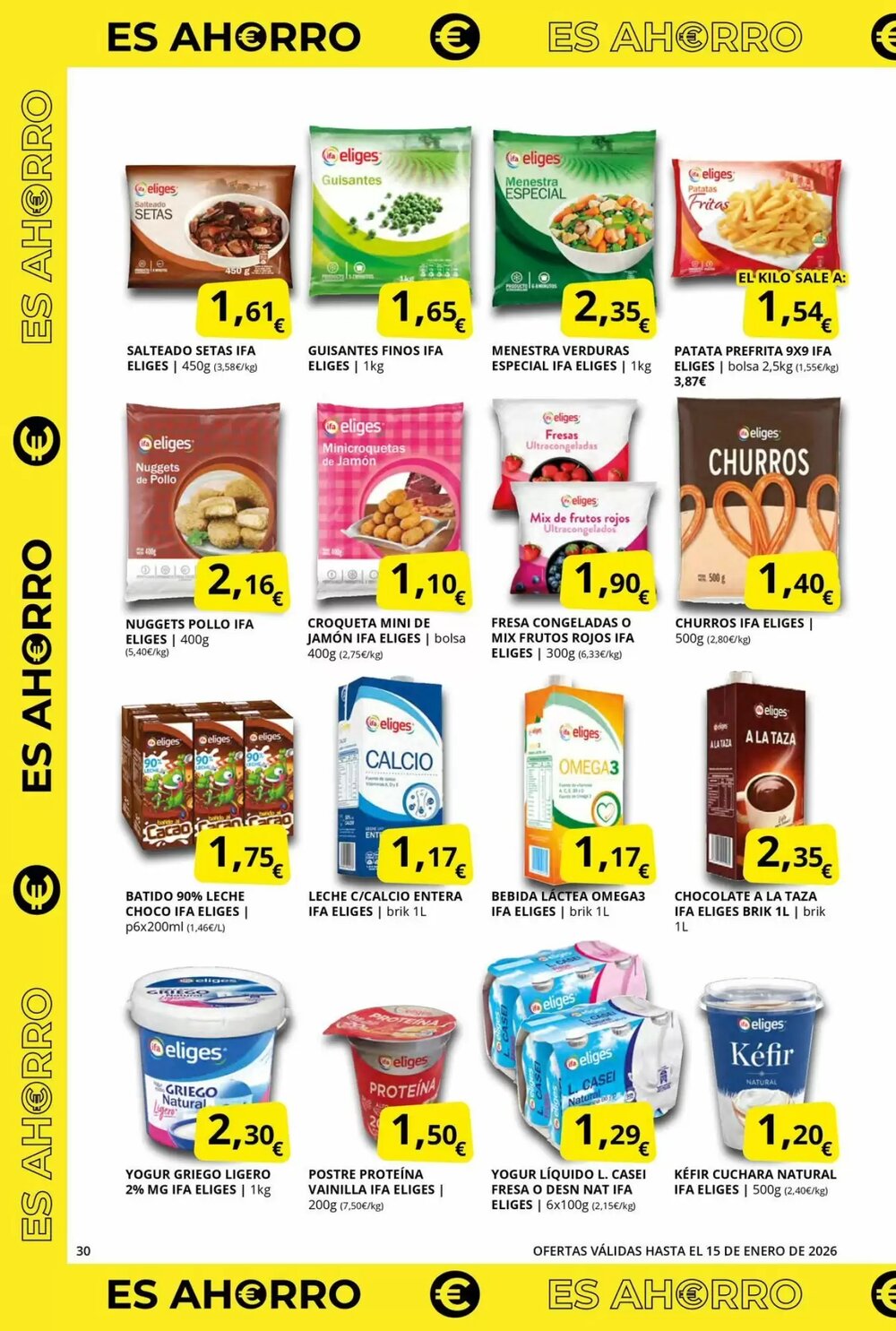 Folleto promocional de MAS válido desde el 08/01/2026 - Página 30.