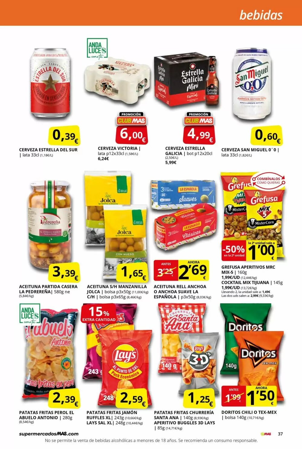 Folleto promocional de MAS válido desde el 08/01/2026 - Página 37.