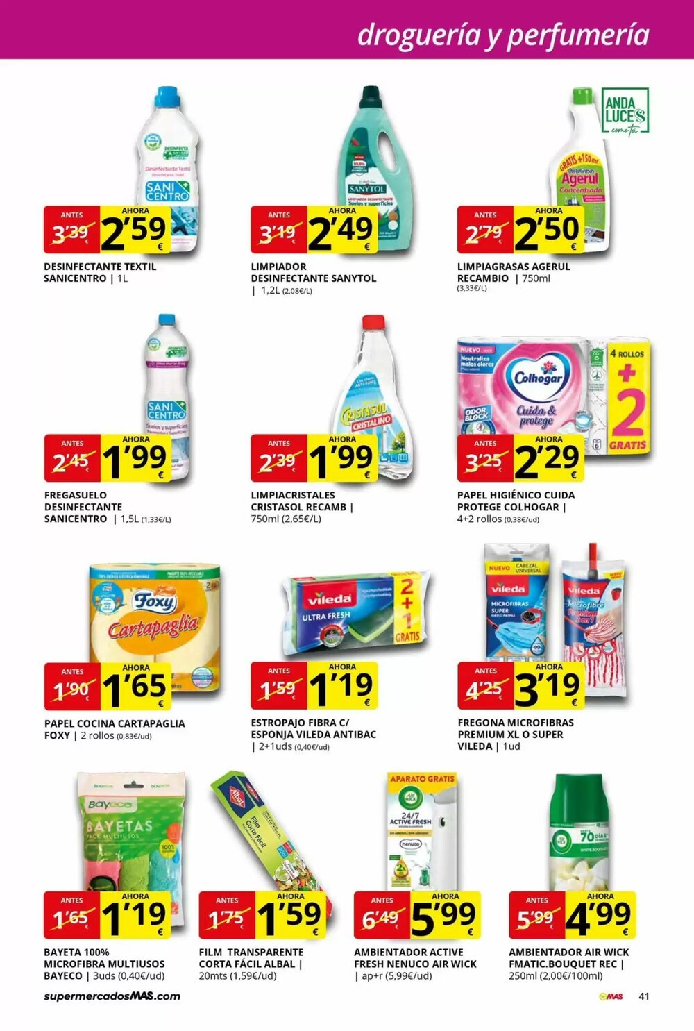 Folleto promocional de MAS válido desde el 08/01/2026 - Página 41.