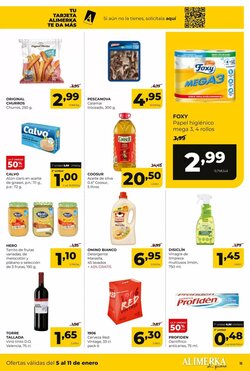 Folleto promocional de Alimerka válido desde el 08/01/2026 - Página 11.