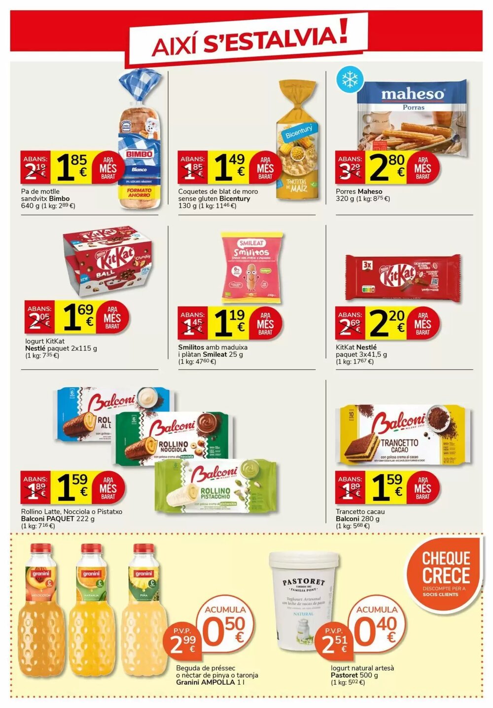 Folleto promocional de Supermercados Charter válido desde el 08/01/2026 - Página 11.