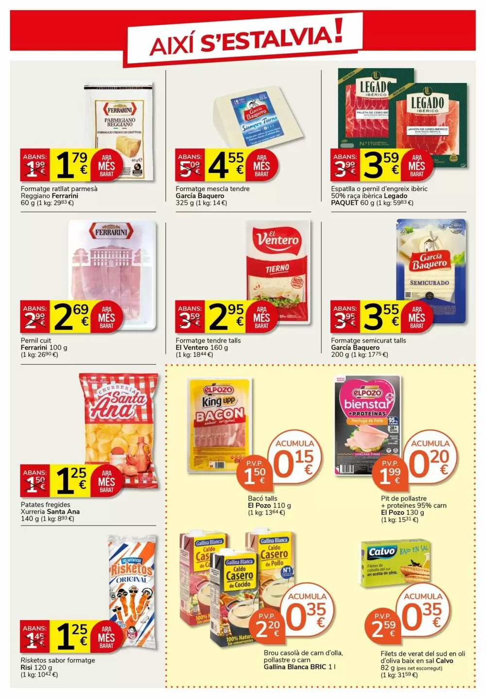 Folleto promocional de Supermercados Charter válido desde el 08/01/2026 - Página 13.