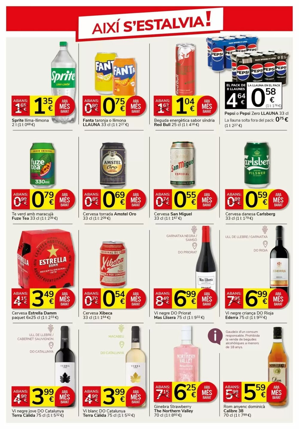 Folleto promocional de Supermercados Charter válido desde el 08/01/2026 - Página 9.