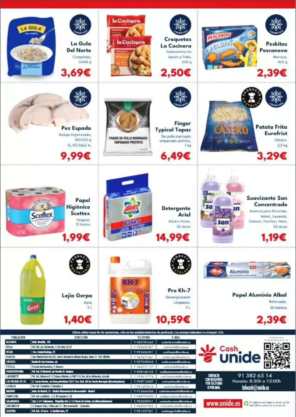 Folleto promocional de Cash Unide válido desde el 08/01/2026 - Página 4.