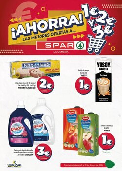 Folleto promocional de Spar Tenerife válido desde el 08/01/2026 - Página 1.
