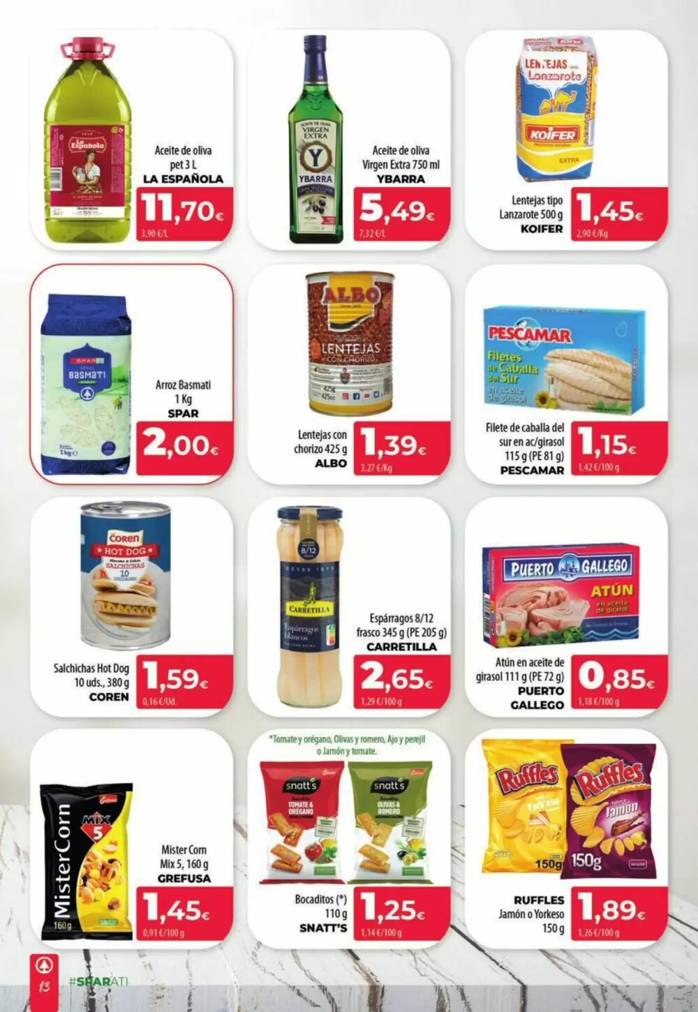 Folleto promocional de Spar La Palma válido desde el 08/01/2026 - Página 13.