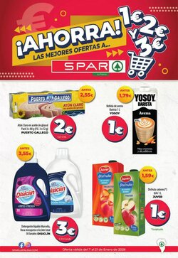 Folleto promocional de Spar La Palma válido desde el 08/01/2026 - Página 1.