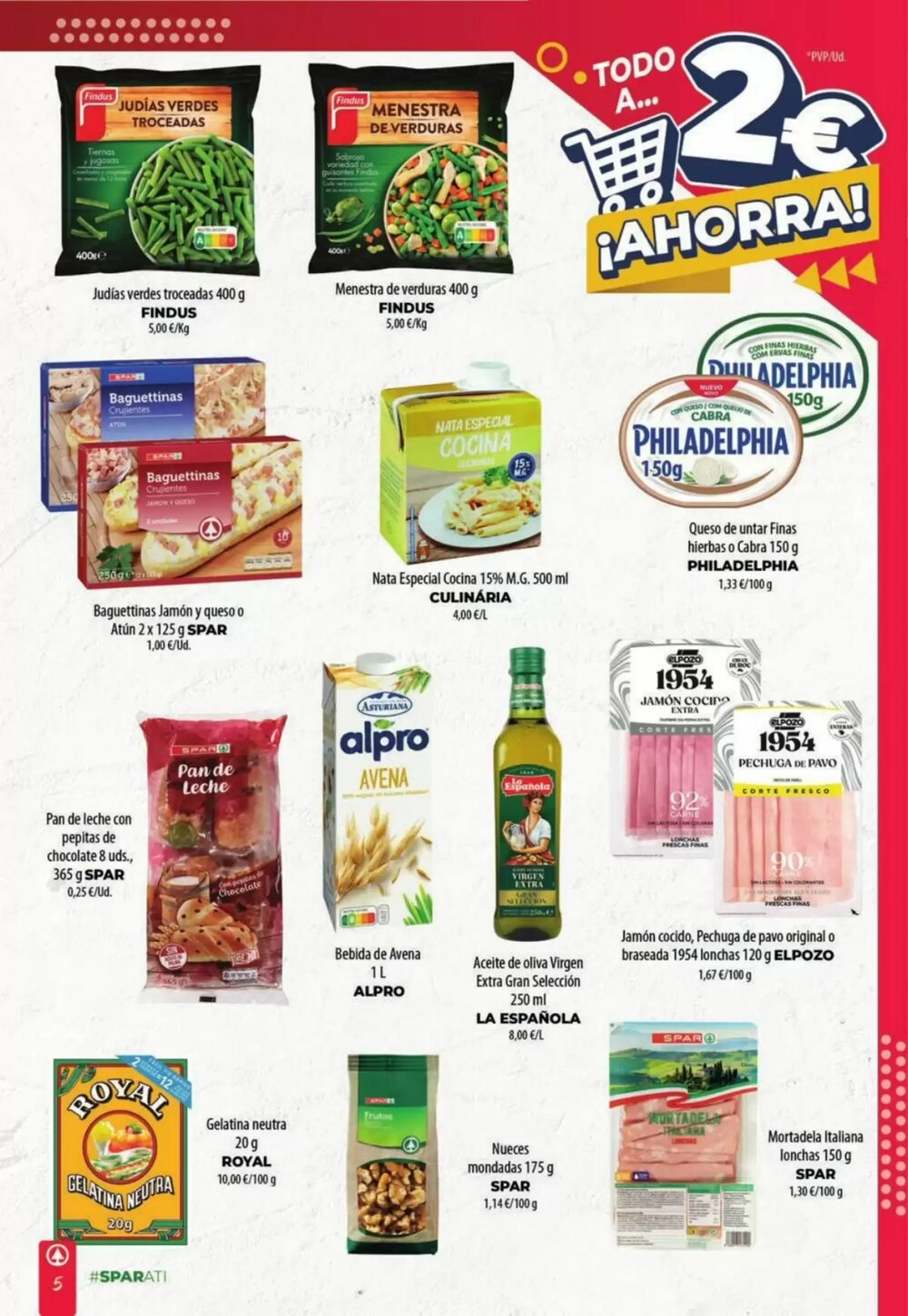 Folleto promocional de Spar La Palma válido desde el 08/01/2026 - Página 5.