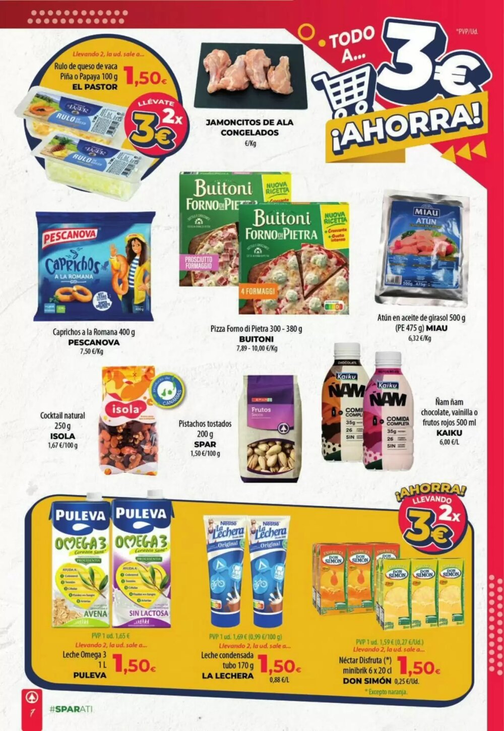 Folleto promocional de Spar La Palma válido desde el 08/01/2026 - Página 7.