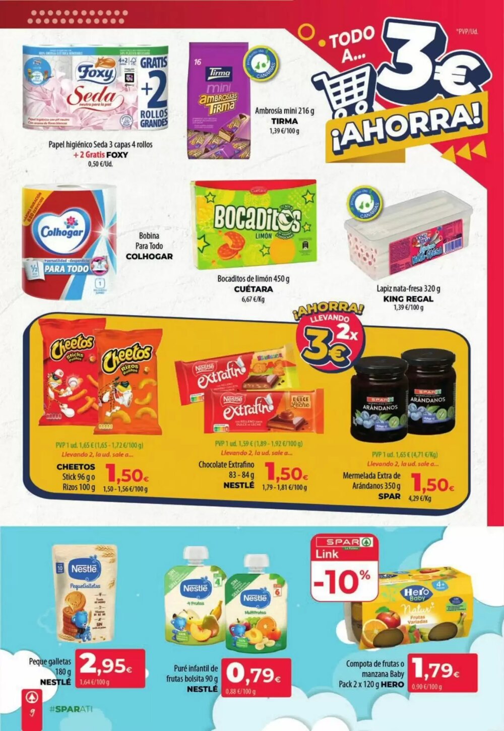 Folleto promocional de Spar La Palma válido desde el 08/01/2026 - Página 9.