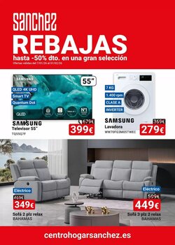 Folleto promocional de Centro Hogar Sanchez válido desde el 08/01/2026 - Página 1.