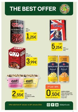 Folleto promocional de Dialprix válido desde el 08/01/2026 - Página 1.