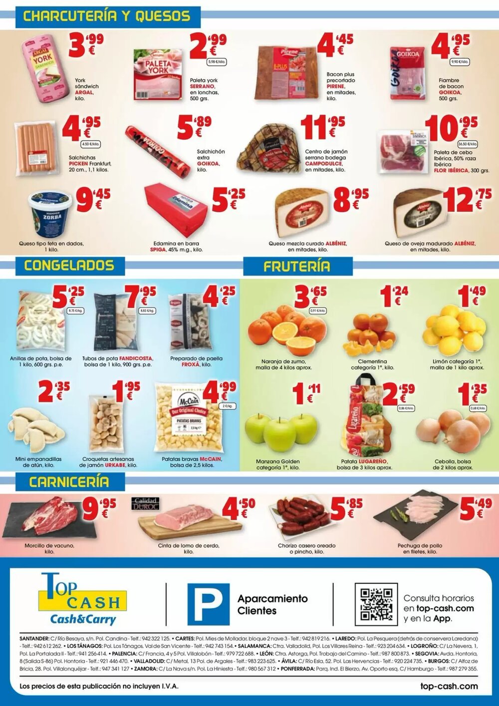 Folleto promocional de TOP Cash & Carry válido desde el 08/01/2026 - Página 12.