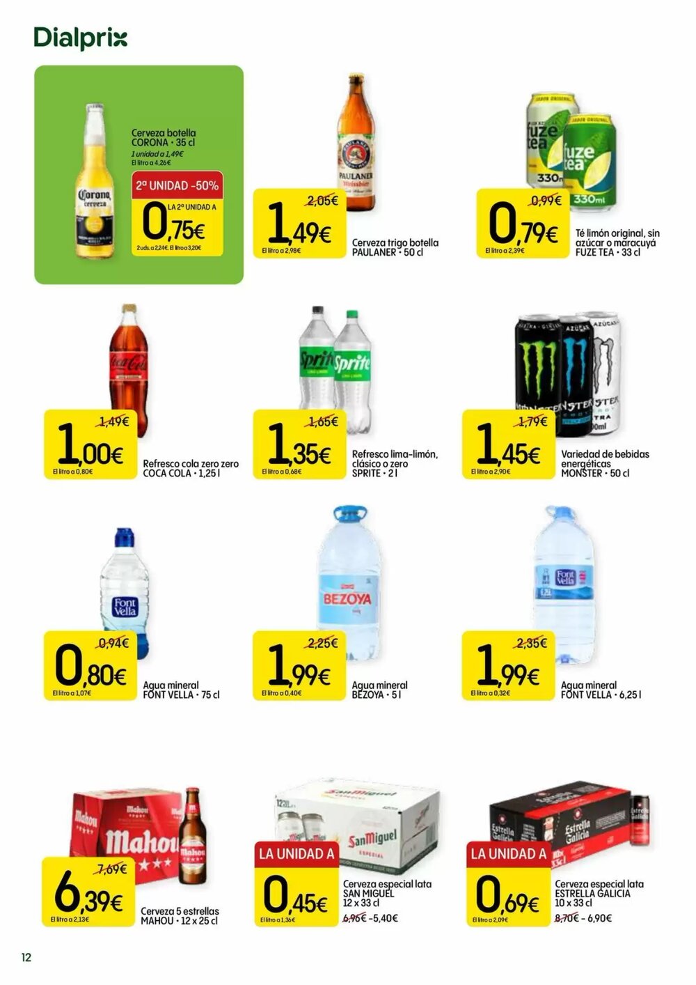 Folleto promocional de Dialprix válido desde el 08/01/2026 - Página 12.