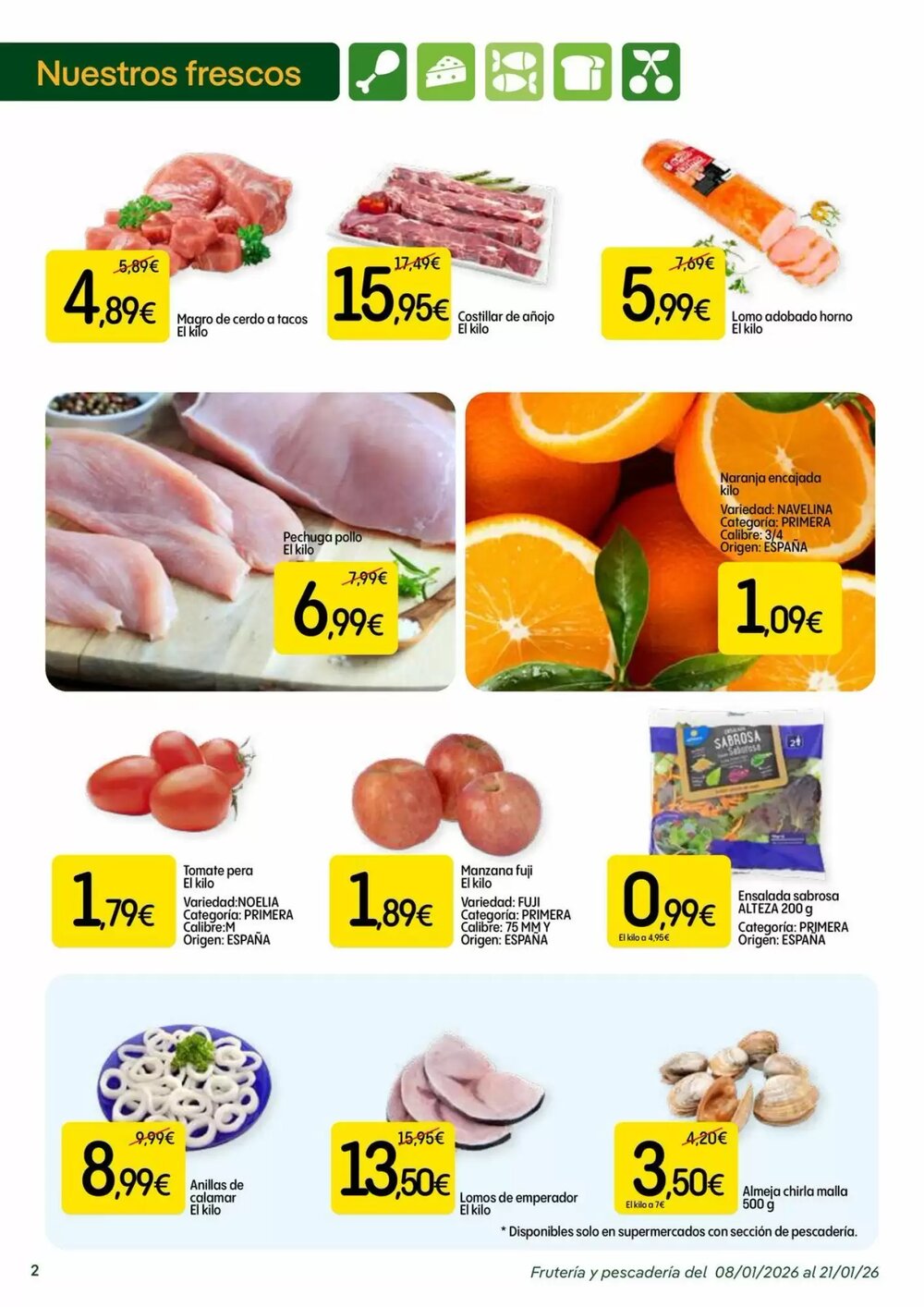 Folleto promocional de Dialprix válido desde el 08/01/2026 - Página 2.