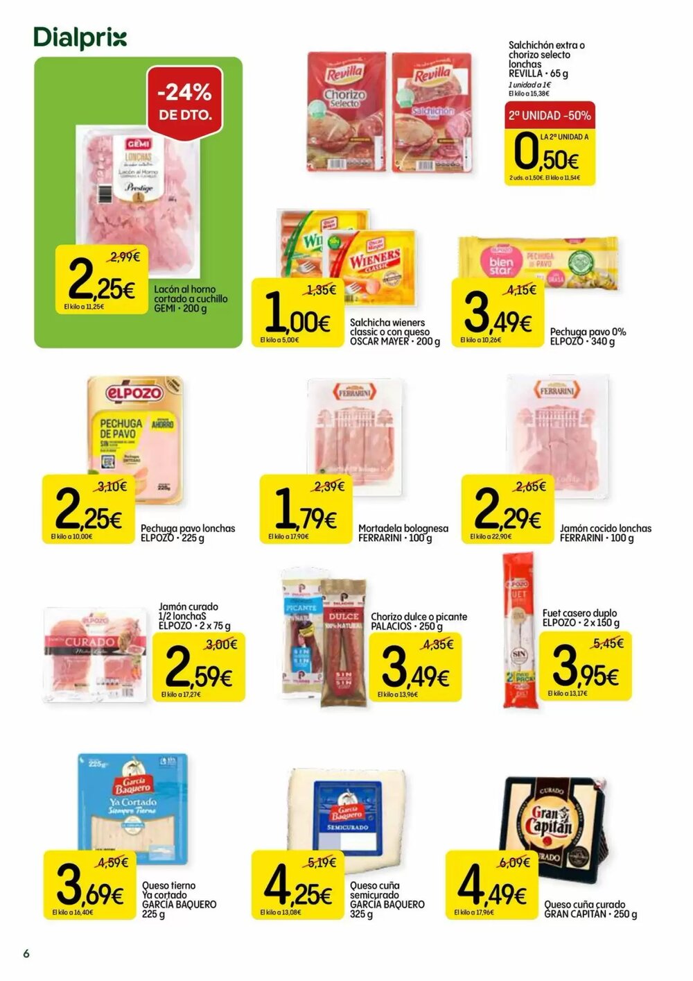 Folleto promocional de Dialprix válido desde el 08/01/2026 - Página 6.