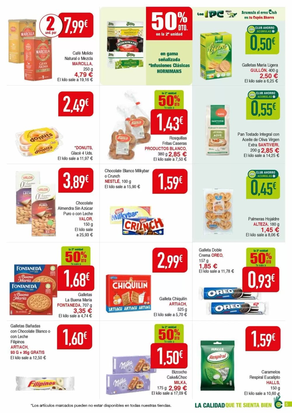 Folleto promocional de Masymas válido desde el 08/01/2026 - Página 5.