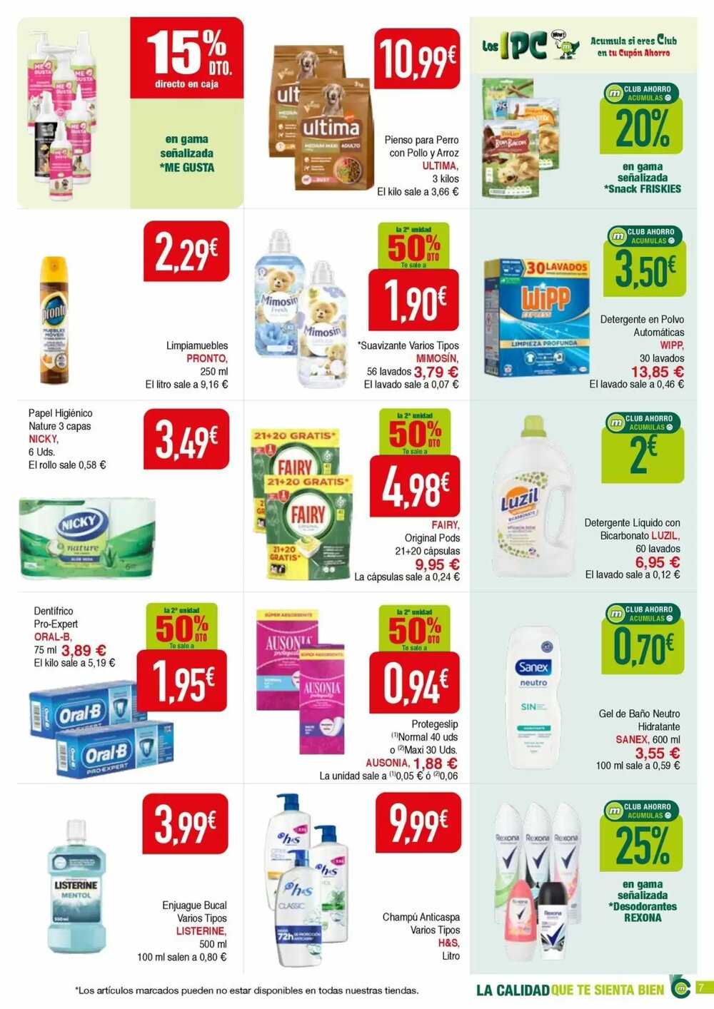 Folleto promocional de Masymas válido desde el 08/01/2026 - Página 7.